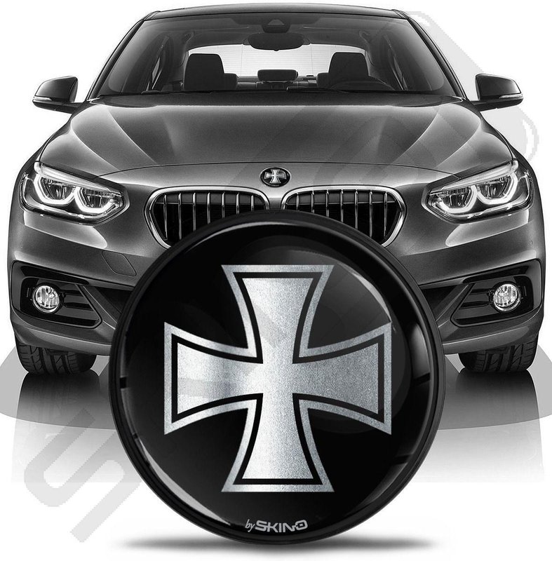 Iron Cross 82mm Badge for BMW Tuning Accessories