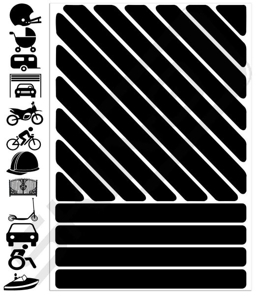 Reflective Stickers – High-Visibility Vinyl | bySkino®