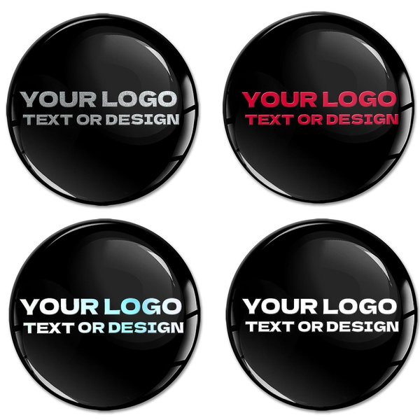 Custom 3D Domed Stickers - EU-Made Custom Gel Decals