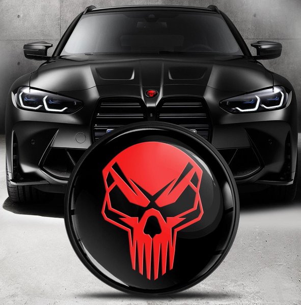 82mm Emblem for BMW Hood & Trunk - 51148132375 | EU Made | EO 18