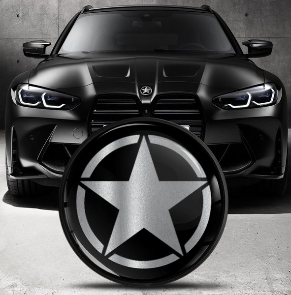 82mm Emblem for BMW Hood & Trunk - 51148132375 | EU Made | EO 32