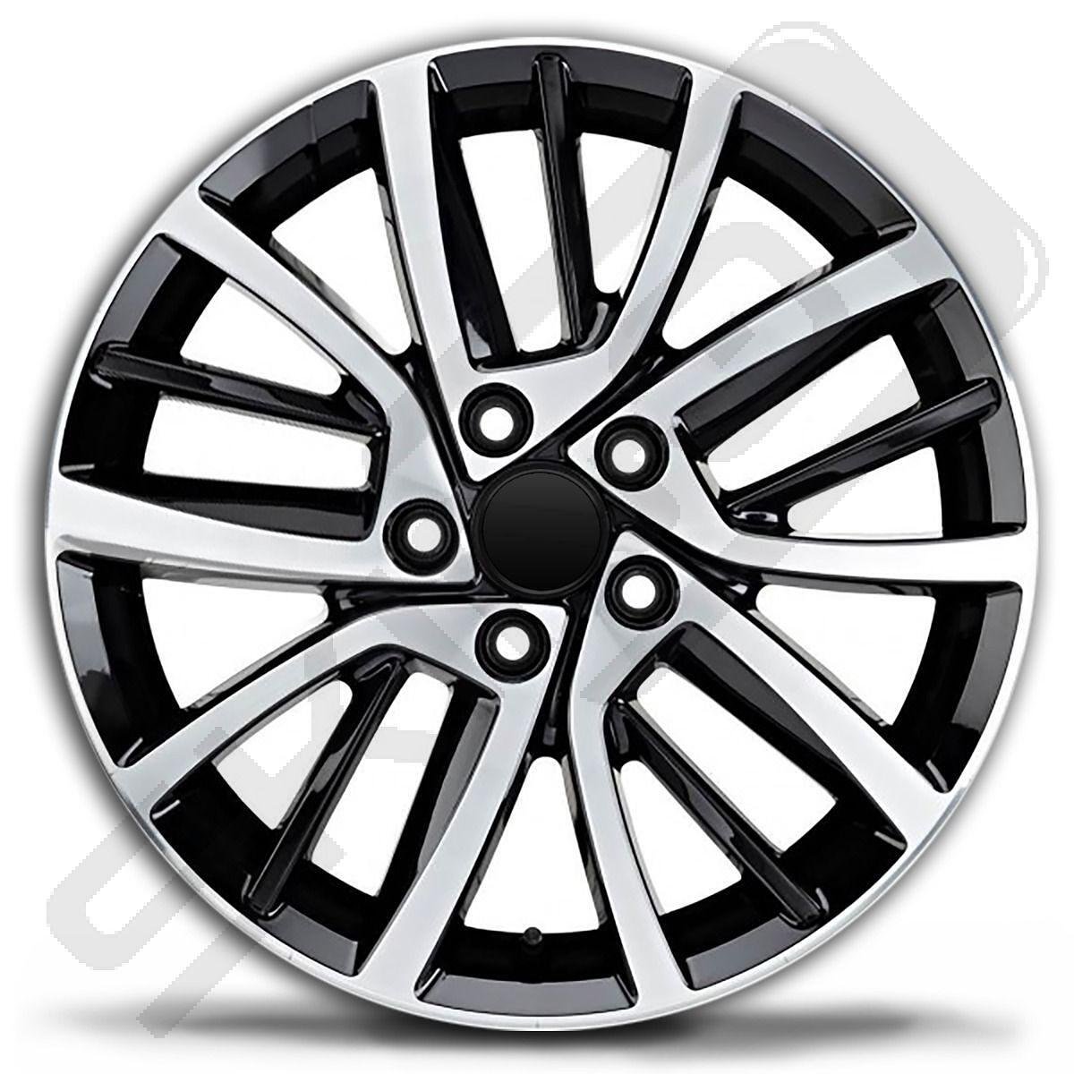 VW 66mm Gloss Black Custom Hub Caps | CR 0