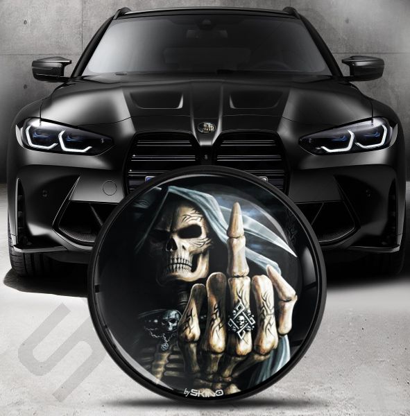 BMW Emblem [ 51148132375 Skull 82mm ] EO 25 ☆ Skino